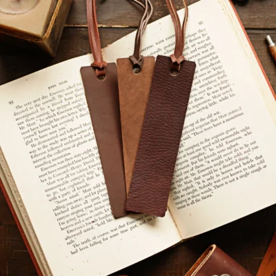 Leather Bookmark