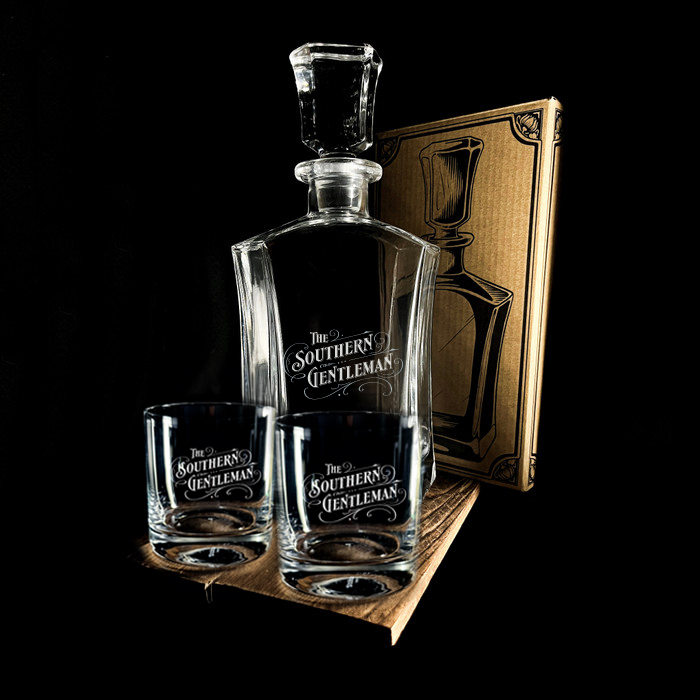 Decanter and Rocks Glass Set